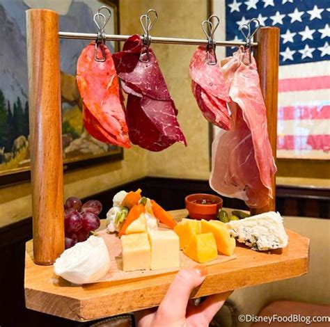 2022-wdw-wilderness lodge-territory lounge-new eats-artisanal cheese and charcuterie board