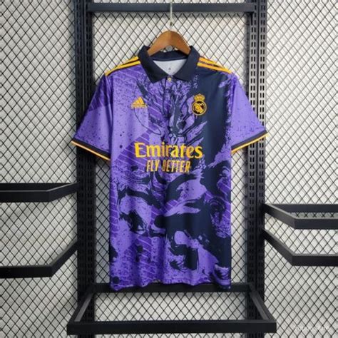 [Premium Quality] Real Madrid Special Edition Purple Jersey 23-24 ...