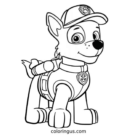 Paw Patrol Coloring Pages (Free Printable PDF)