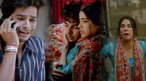 dhadak movie 5 best scenes of janhvi kapoor and ishaan khattar - DHADAK BEST SCENES: दिल को छू ...