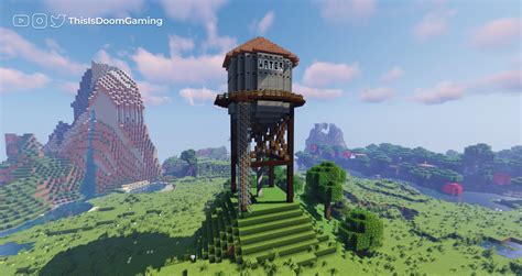 Water Tower (Build and Litematic) Minecraft Map