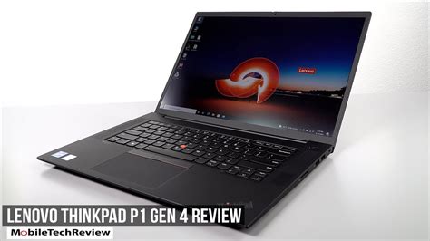 Lenovo ThinkPad P1 Gen 4 Review - WIREDGORILLA