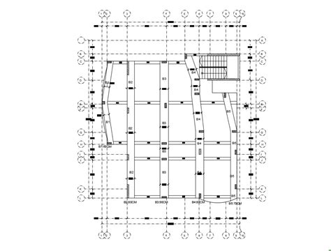 RCC Beam Design Plan - Cadbull