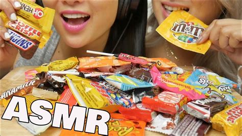 ASMR Chocolate (SISTER'S EATING SOUNDS) | SAS-ASMR - YouTube