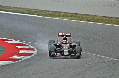 Pastor maldonado-lotus editorial photography. Image of speed - 56547717