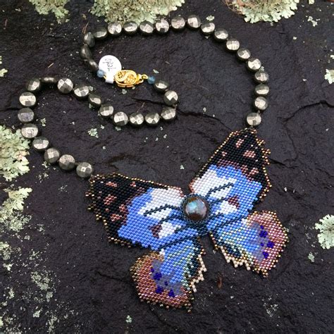 Common Opal Butterfly Necklace — Karin Alisa Houben