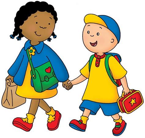 Caillou_Clementine | School, Terug naar school, School activiteiten