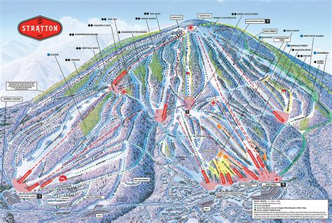 Stratton Trail Map | SkiCentral.com