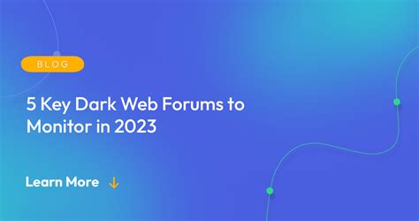 5 Key Dark Web Forums to Monitor in 2023 - Flare