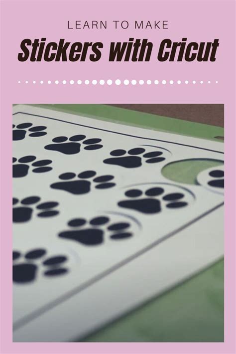 Making Stickers with your Cricut - Easy to follow steps! | How to make stickers, Cricut ...