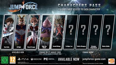 Jump Force DLC characters Majin Buu (Good) and Katsuki Bakugo launch ...