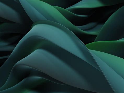 Premium Photo | 3d green abstract twisted fold geometry with gradient ...