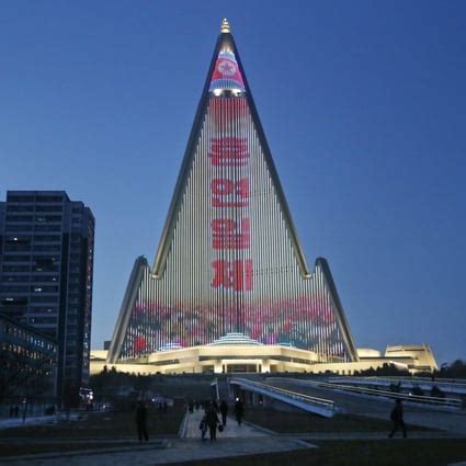 Ryugyong, the world’s tallest empty hotel, dazzles North Korean capital ...