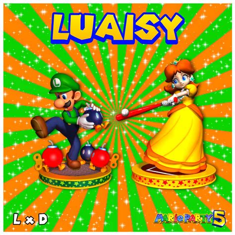 Mario Party 5: Luigi and Daisy by GoldSilverBros300 on DeviantArt