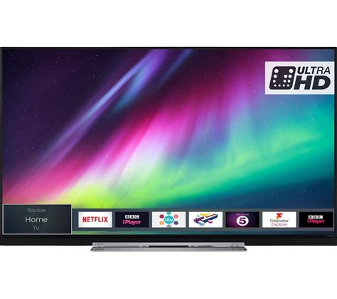 £549 55" TOSHIBA 55U7863DB Smart 4K Ultra HD HDR LED TV, Gold - compare ...