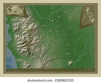 Tarlac Province Philippines Colored Elevation Map Stock Illustration 2280802475 | Shutterstock