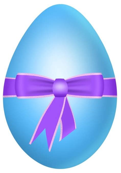 Clipart of the Purple Easter Egg free image download