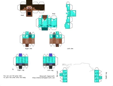 Printable Minecraft Papercraft Models - Printable Papercrafts - Printable Papercrafts