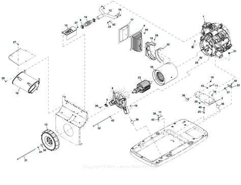 Generac G0071420 Parts Diagram for Unit