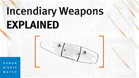 Incendiary Weapons | Explainer - YouTube