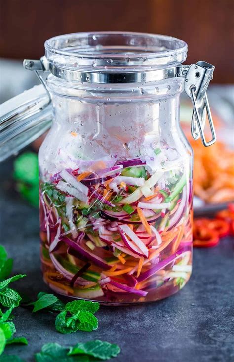 19 Pickled Vegetable Recipes Anyone Can Make | Pickled vegetables, Pickled veggies, Pickled ...