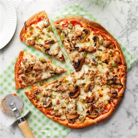 Turkey Sausage Pizza Recipe: How to Make It | Taste of Home