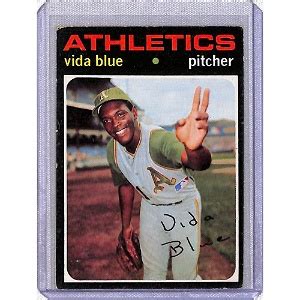 1971 Topps Vida Blue Rookie