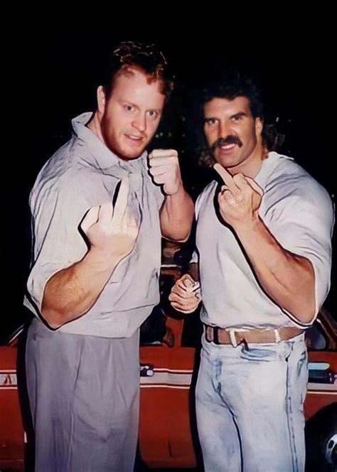 found this old photo of Scott Hall and Undertaker and bootsted the quality 👍 : r/WWE