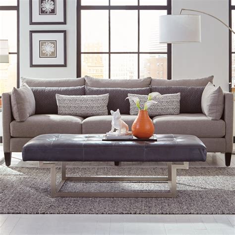 Jonathan Louis Windsor 37170 Transitional Estate Sofa with Tuxedo Arms ...