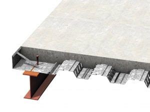 Composite floor components – downstand edge beam, longitudinal ...