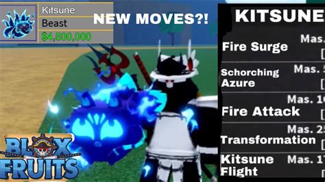 Update 21 is here! Kitsune moves and abilities | Blox fruits - YouTube