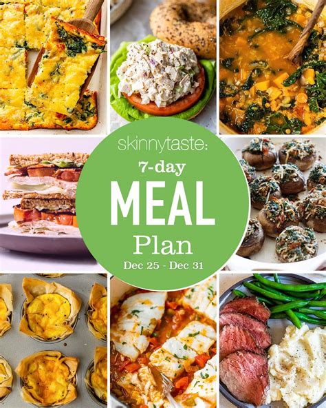 Free 7 Day Healthy Meal Plan (Dec 25-31) – Nature's Gateway