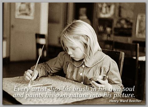 INSPIRATIONAL QUOTE About Art and Being True to Yourself Vintage Photo ...