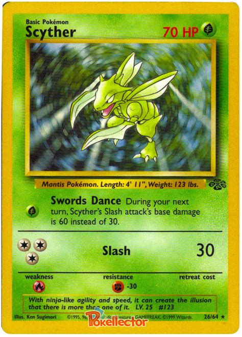 Scyther - Jungle #26 Pokemon Card