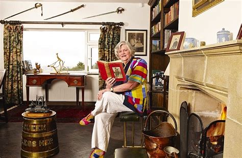 Ann Widdecombe reveals her haven, the library at her home on Dartmoor, Devon | Daily Mail Online