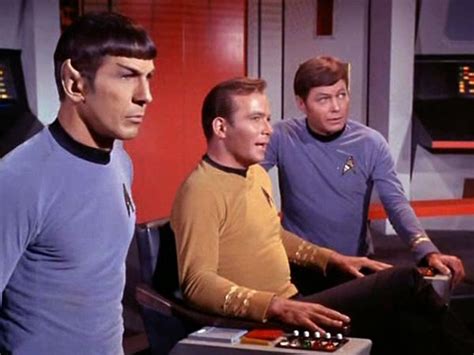 Star Trek original series - Spock, Kirk and Bones (Leonard McCoy ...