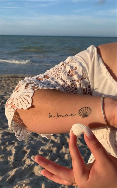 Tatuaje mar | Courage tattoos, Tattoos, Classy tattoos