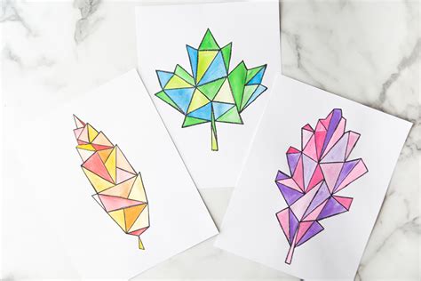 Watercolor Leaf Art - The Best Ideas for Kids