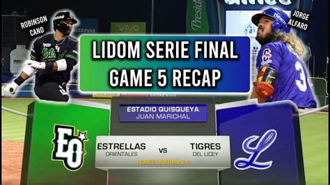 LIDOM Serie Final Game 5 Recap 2023 (English Highlights) - YouTube