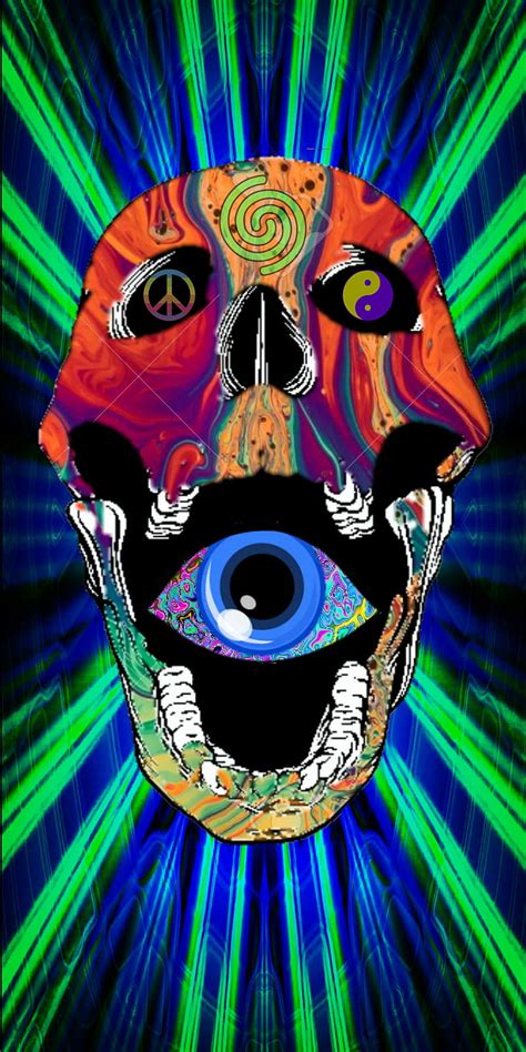 Psychedelic Peace Wallpaper