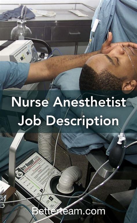 Nurse anesthetist job description – Artofit