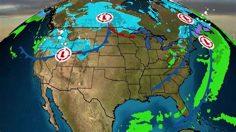 Your Weather To Start The Week: National Forecast - Videos from The ...