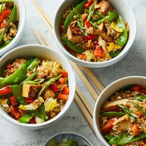 Vegetable & Tofu Fried Rice Recipe - EatingWell