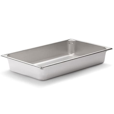 Vollrath Super Pan V 30022 Full Size Anti-Jam Stainless Steel Steam Table / Hotel Pan - 2 1/2" Deep