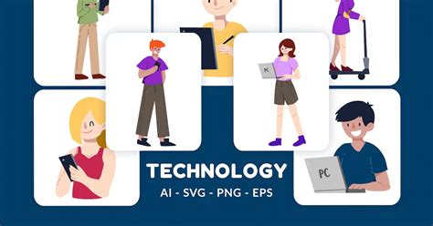 Technology Vector Illustration v.4, Graphics - Envato Elements