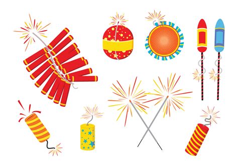 Fire Crackers Free Vector Art - (1971 Free Downloads)