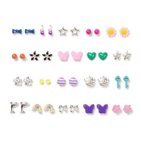 Earrings for Girls & Tweens - Girls Earrings | Claire's | Stud earrings, Shop earrings, Stud ...