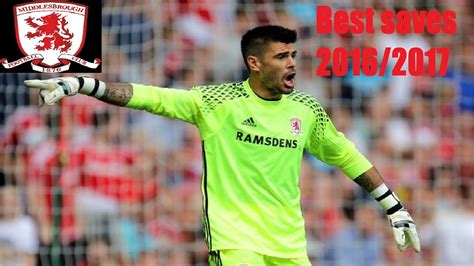 Victor Valdes Best Saves 2016/2017 Middlesbrough - YouTube