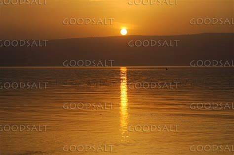 Sea of Galilee Sunset A - GoodSalt