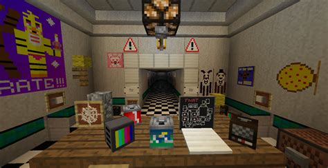 Samgladiator's FNaF 2 Map Minecraft Map